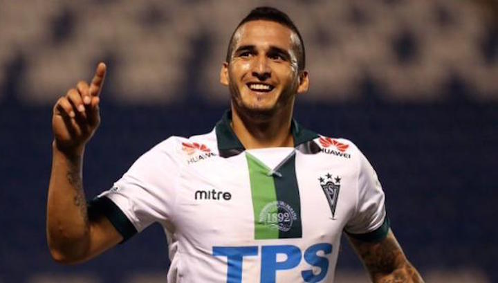 Cellerino during his time with Chile's Santiago Wanderers.