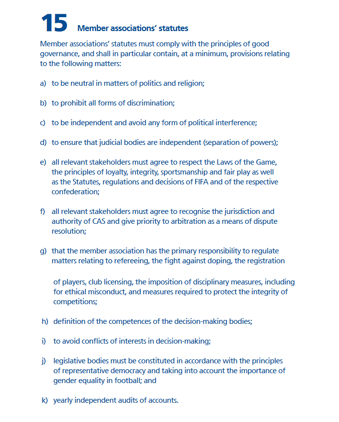 Midfield Press » Breaking the Rules How the USSF is in Violation of FIFA Mandates for Equality
